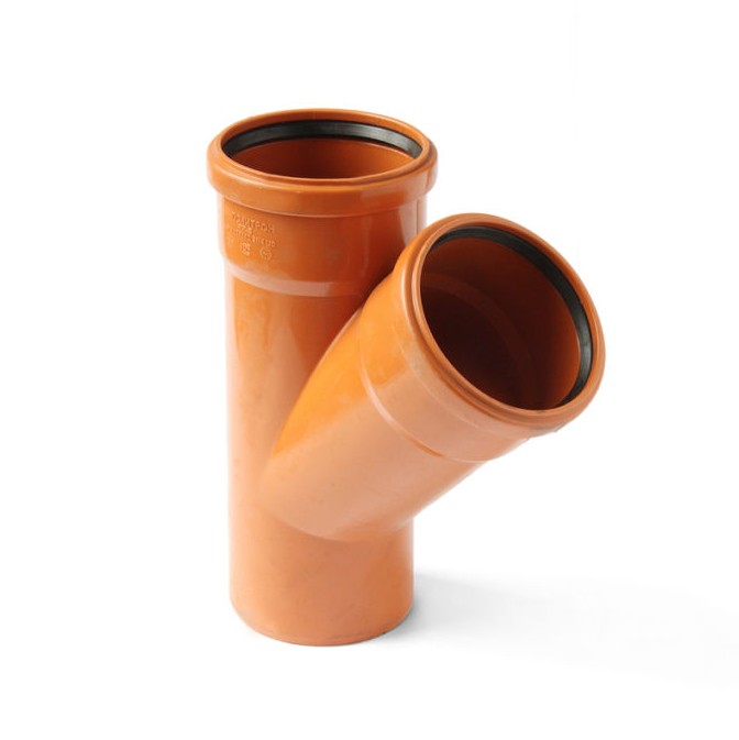 Тройник 110x110x45 ПОЛИТРОН Москва ПП нар 