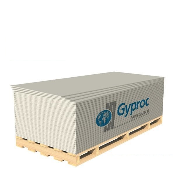УЦ - 1 СОРТ - Гипсокартон Gyproc обычный ЛАЙТ 2500х1200х9,5 (66 в под)